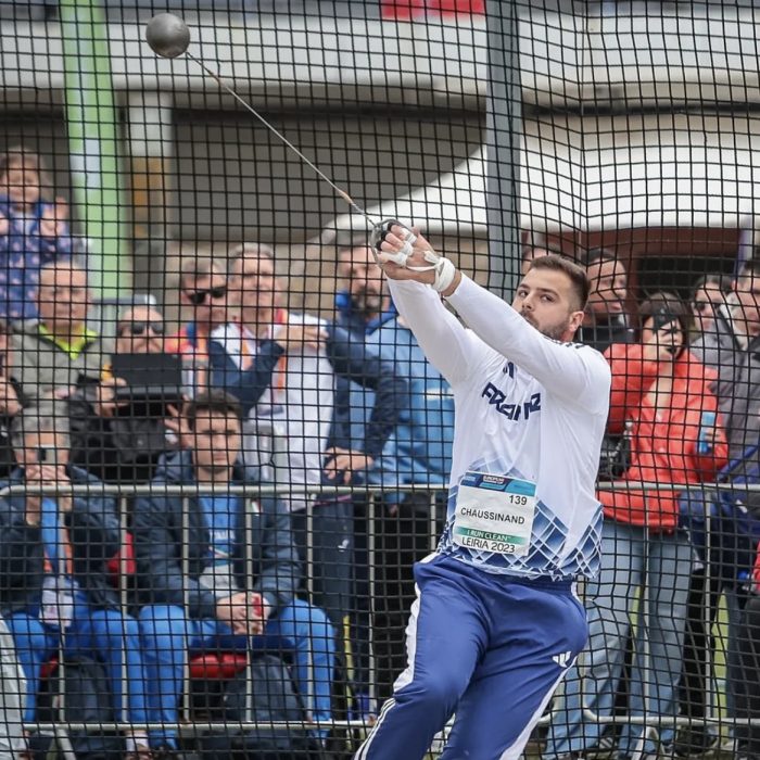 Yann Chaussinnand médaille de bronze à la coupe d'Europe des Lancers