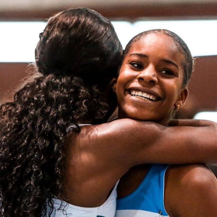 Lohane Gerbier, athlète du Clermont Auvergne Athlétisme