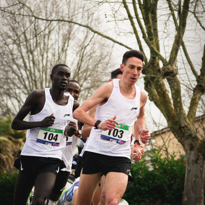 Elias Kipruto lors du 10km de saint medard