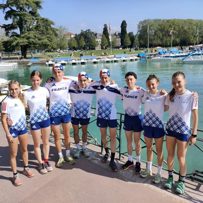 L'équipe de France U18 à Annecy pour la coupe du monde de course en montagne