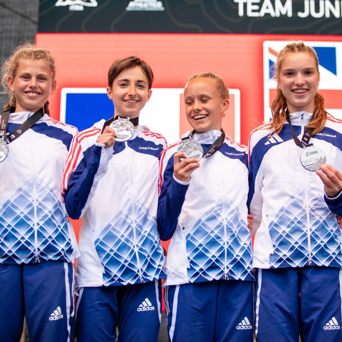 Podium championnats du monde de course en montagne junior 2023