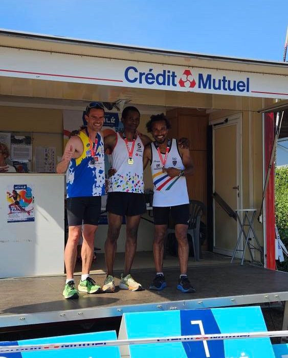 Bruno Genteuil 3ème lors des championnats de france master à laval