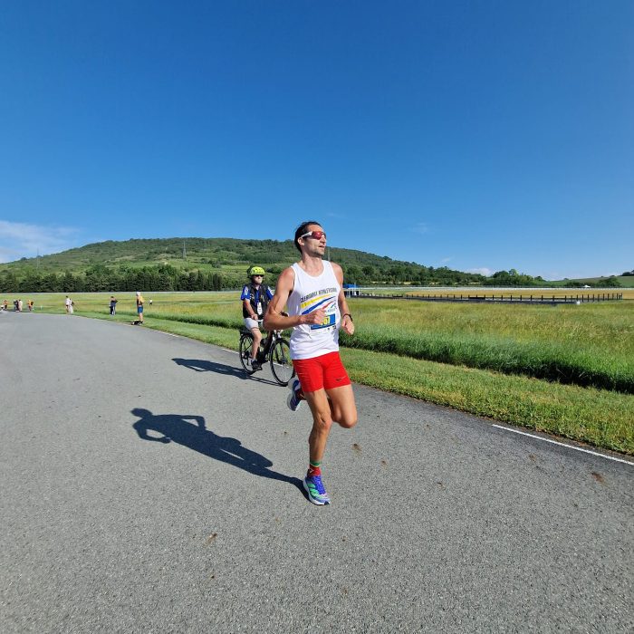 Jeremy Peixoto lors de courir à Ladoux