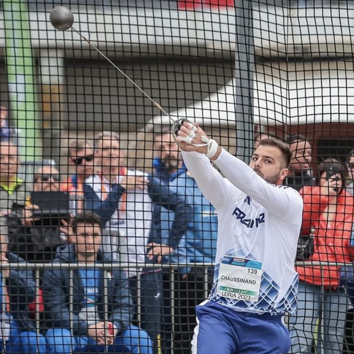 Yann Chaussinand a la coupe d'europe des lancers 2023
