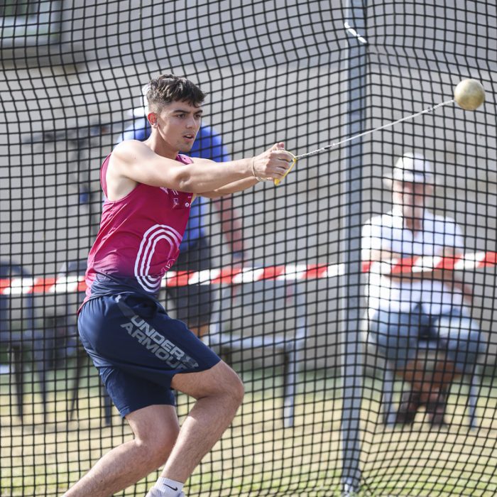 Hugo Besseyre lors du meeting Arvernes Athletics 2023